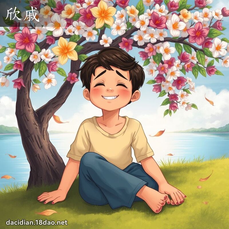 欣戚 - 國語大辭典配圖