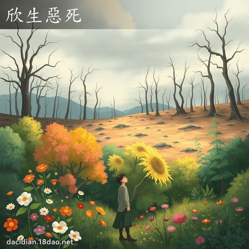 欣生惡死 - 國語大辭典配圖