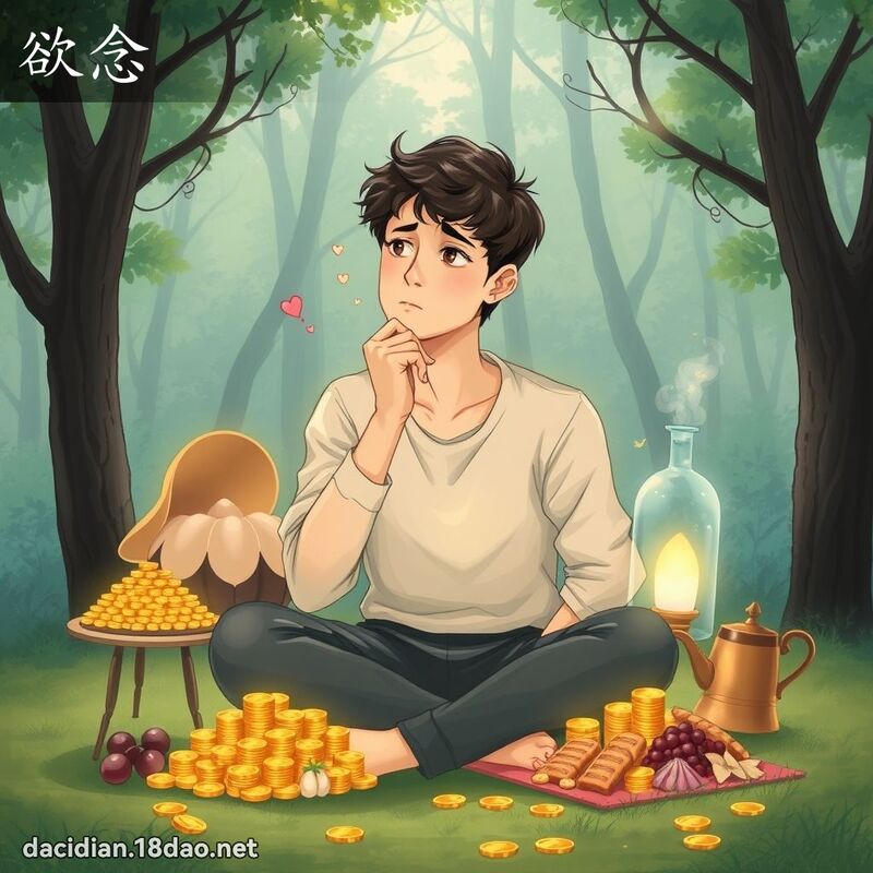 欲念 - 國語大辭典配圖
