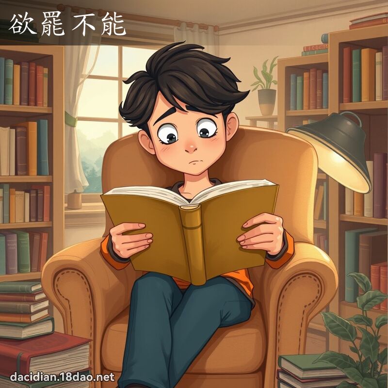 欲罷不能 - 國語大辭典配圖