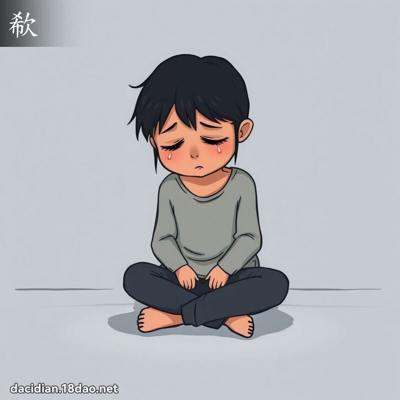 欷 - 國語大辭典配圖