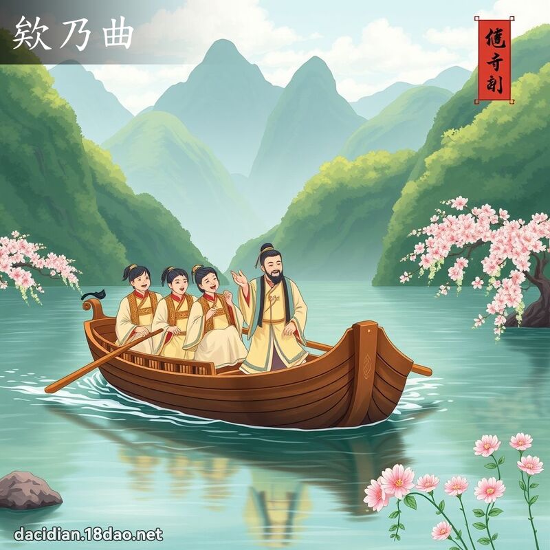 欸乃曲 - 國語大辭典配圖