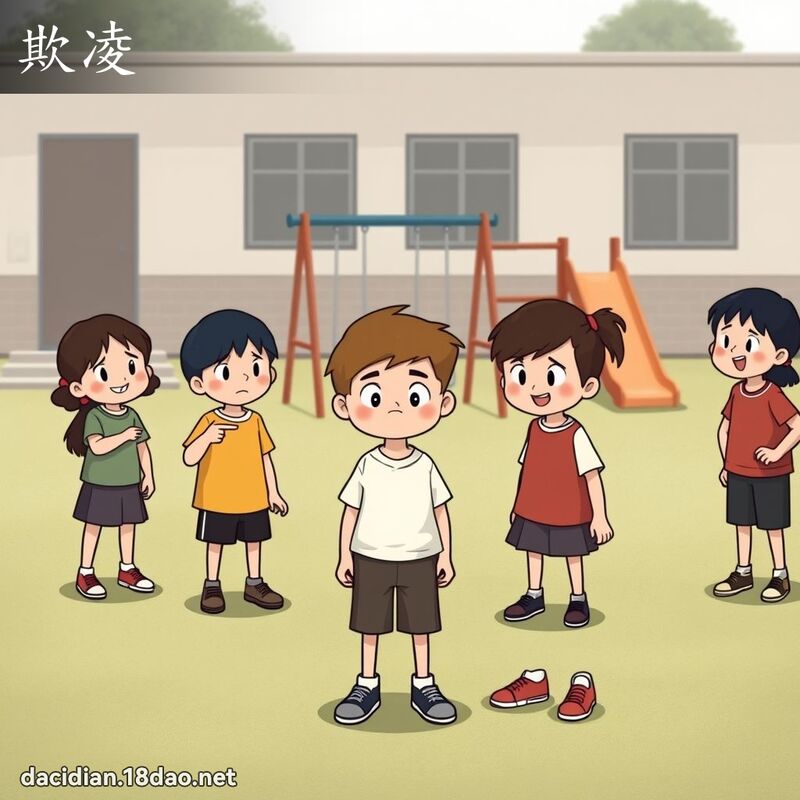 欺凌 - 国语大辞典配图