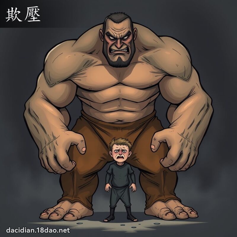 欺壓 - 國語大辭典配圖