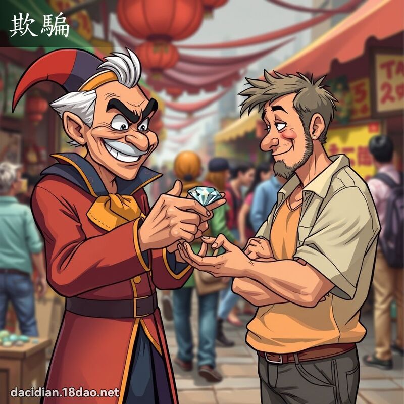 欺騙 - 國語大辭典配圖