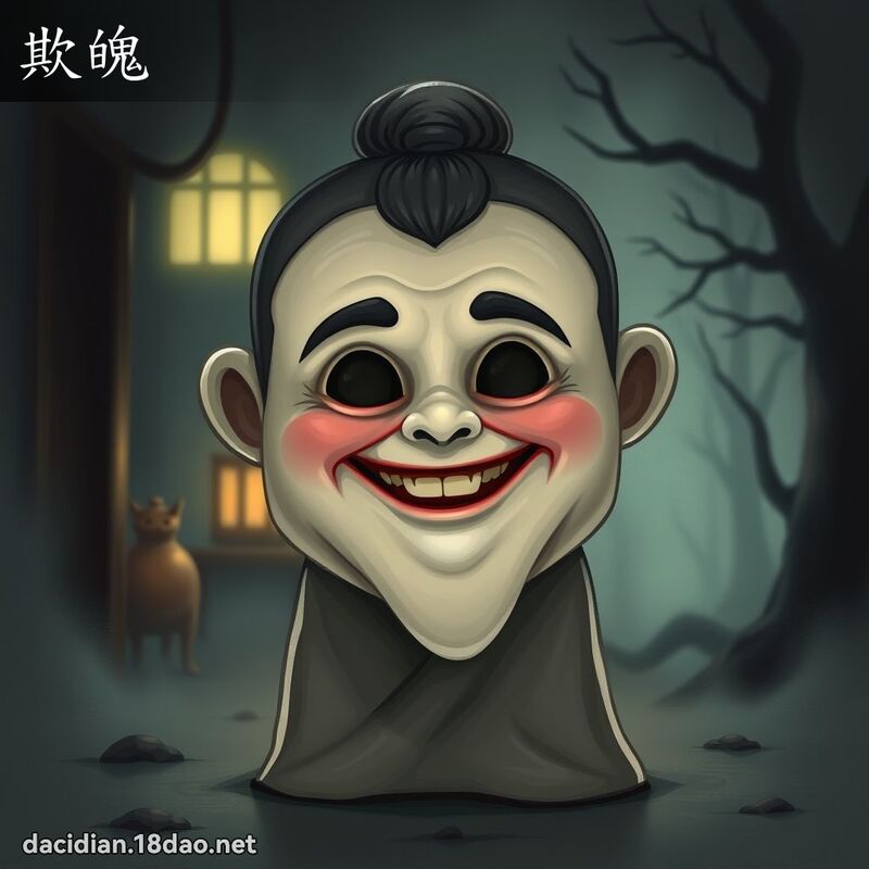 欺魄 - 国语大辞典配图