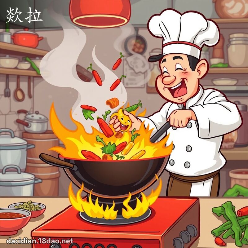 欻拉 - 國語大辭典配圖