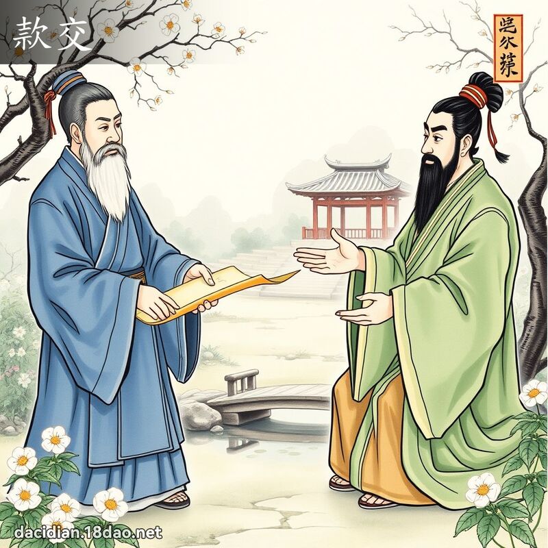 款交 - 國語大辭典配圖