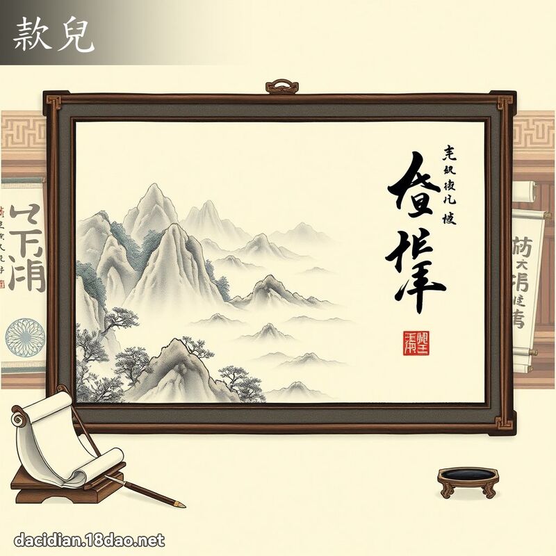 款兒 - 國語大辭典配圖