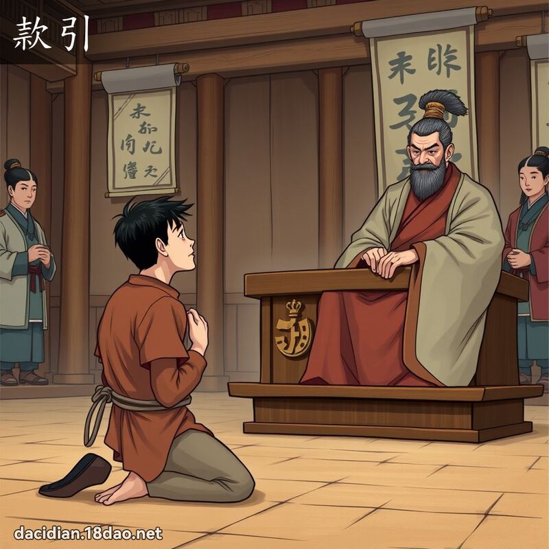 款引 - 國語大辭典配圖