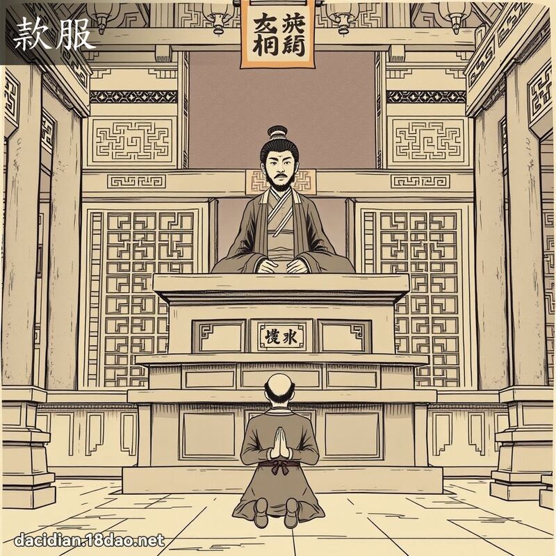 款服 - 國語大辭典配圖