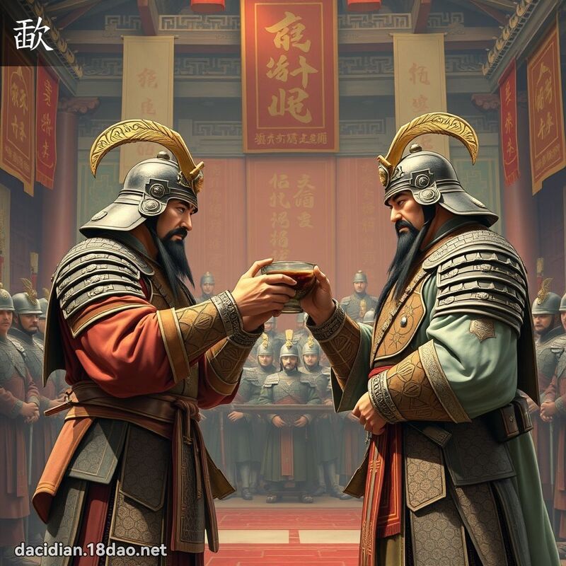 歃 - 國語大辭典配圖