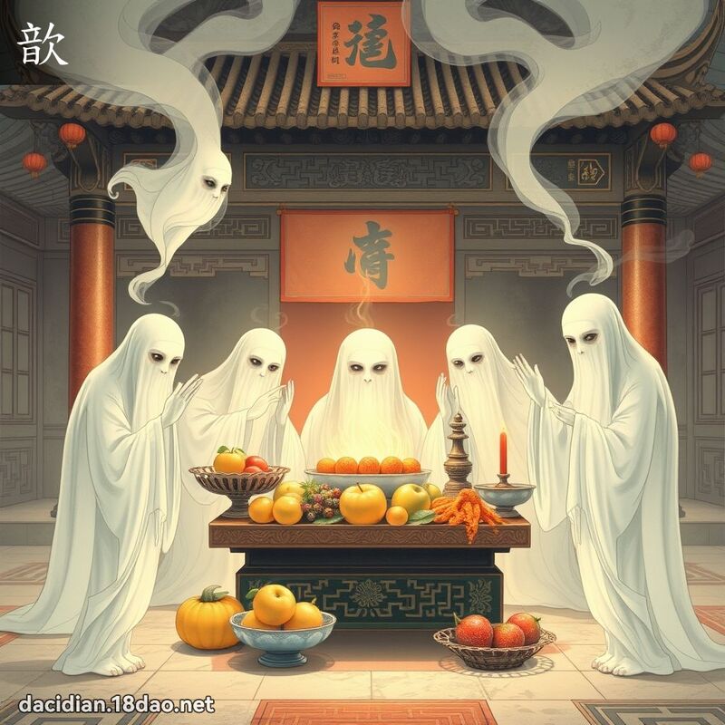 歆 - 國語大辭典配圖