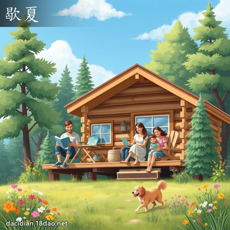 歇夏 - 国语大辞典配图