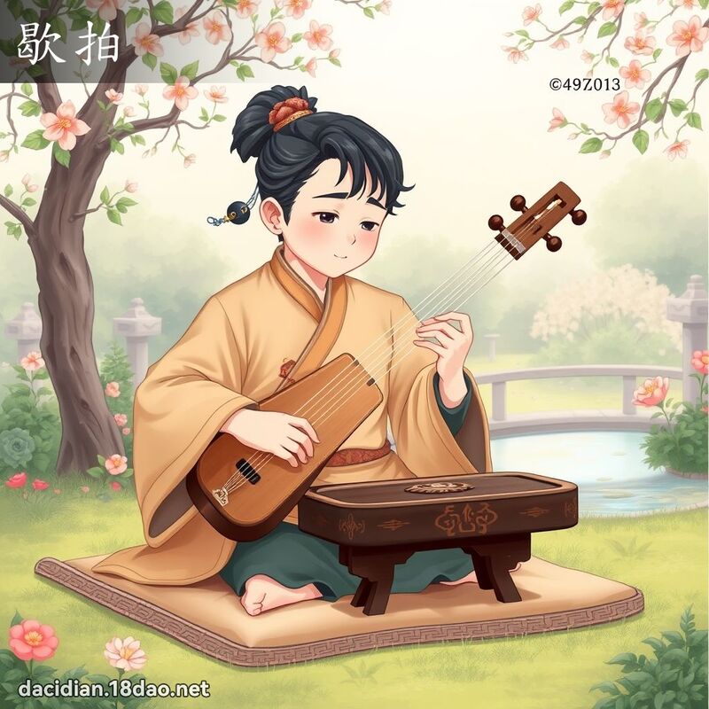 歇拍 - 國語大辭典配圖