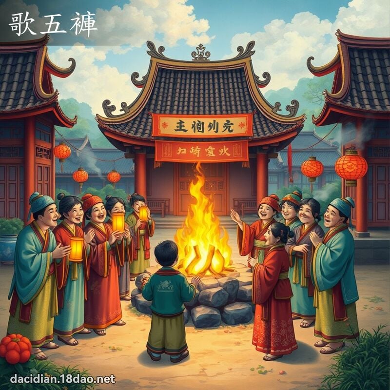 歌五裤 - 国语大辞典配图