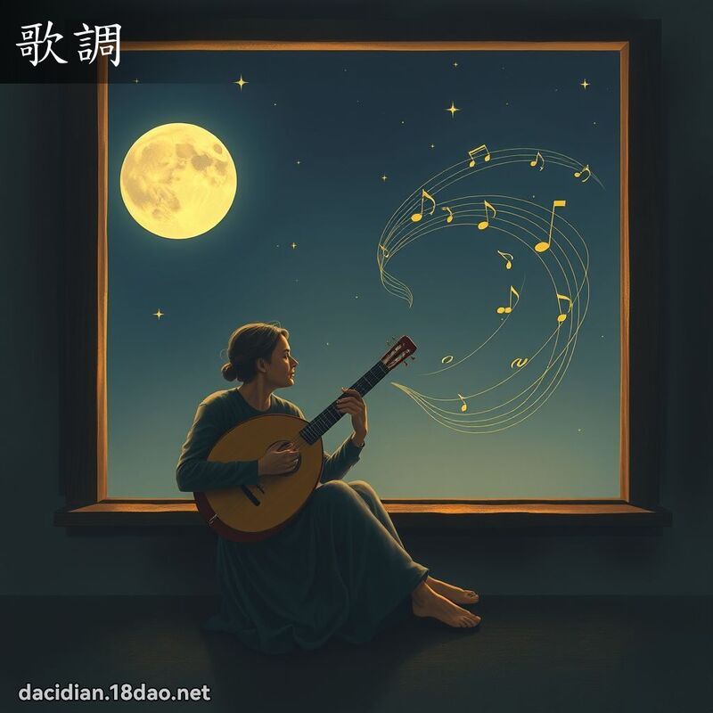 歌调 - 国语大辞典配图