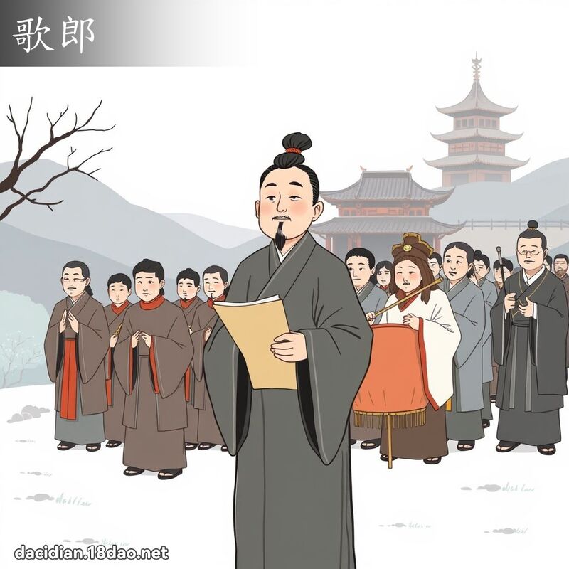 歌郎 - 國語大辭典配圖