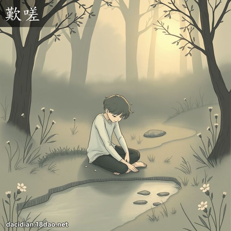 歎嗟 - 國語大辭典配圖
