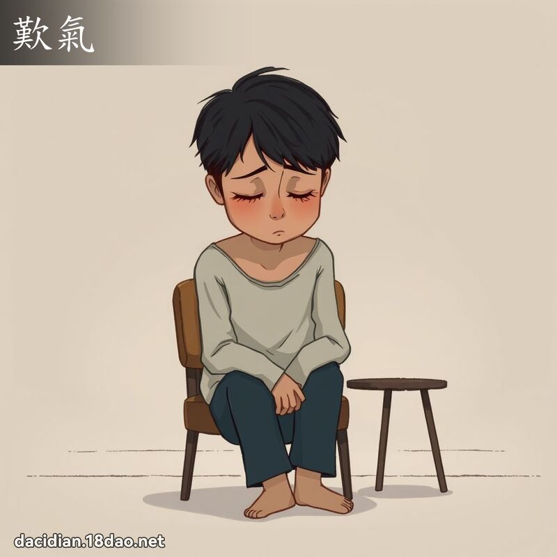 叹气 - 国语大辞典配图
