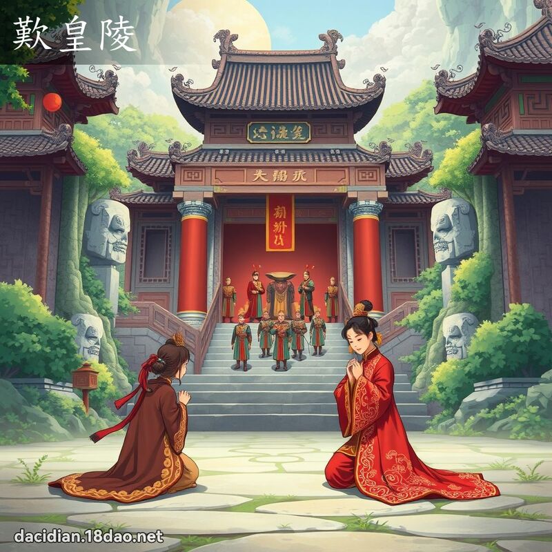 歎皇陵 - 國語大辭典配圖