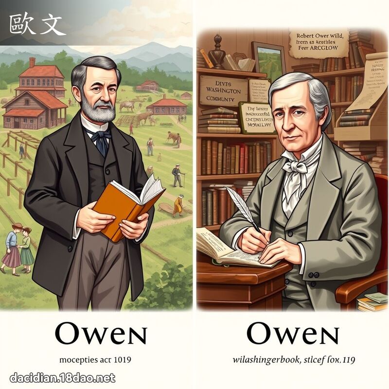 歐文 - 國語大辭典配圖