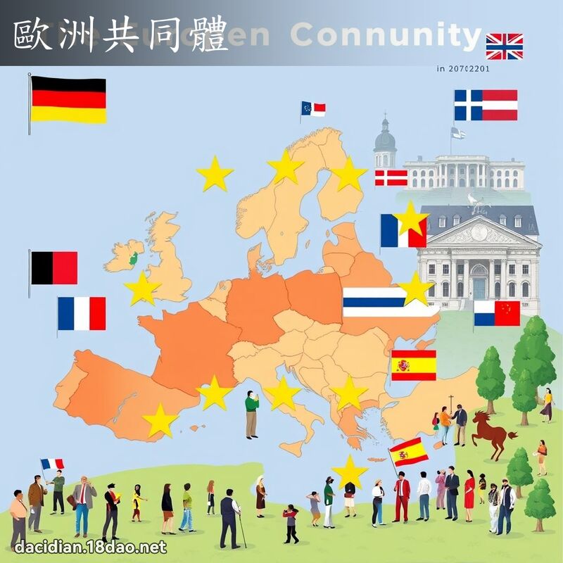 歐洲共同體 - 國語大辭典配圖