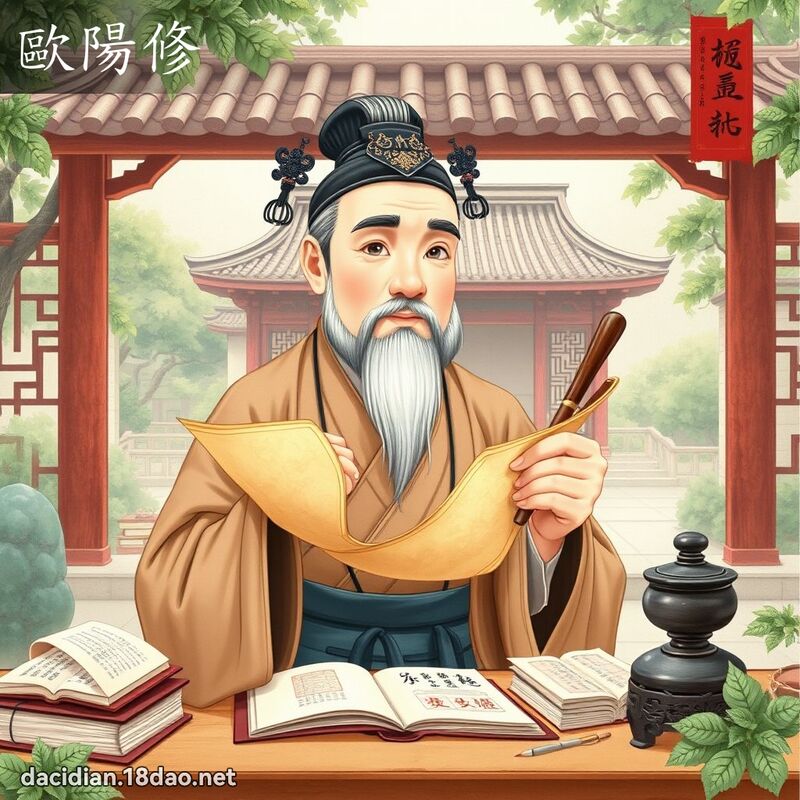 歐陽修 - 國語大辭典配圖