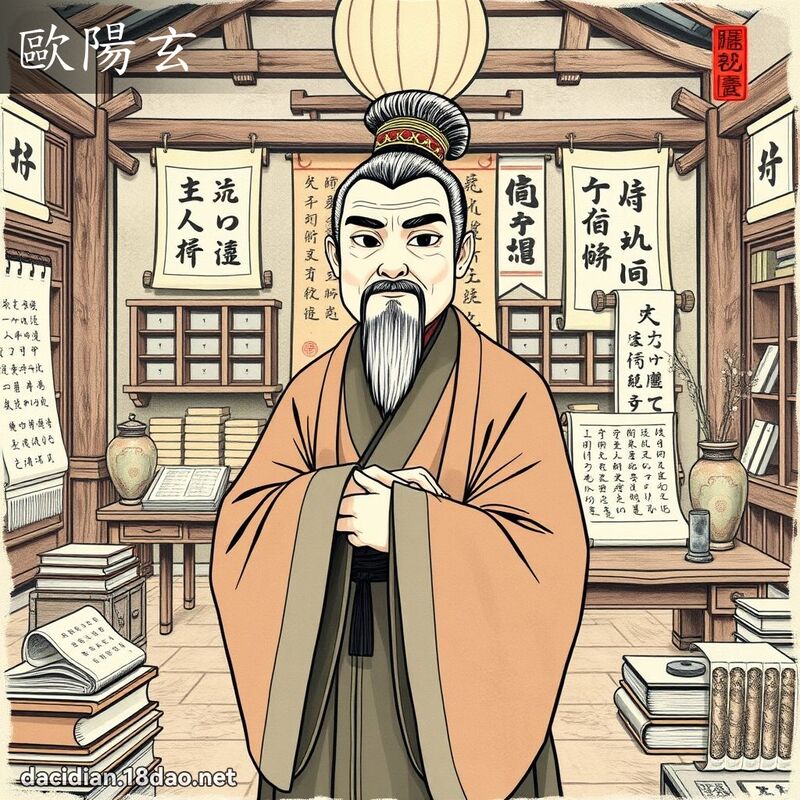 歐陽玄 - 國語大辭典配圖