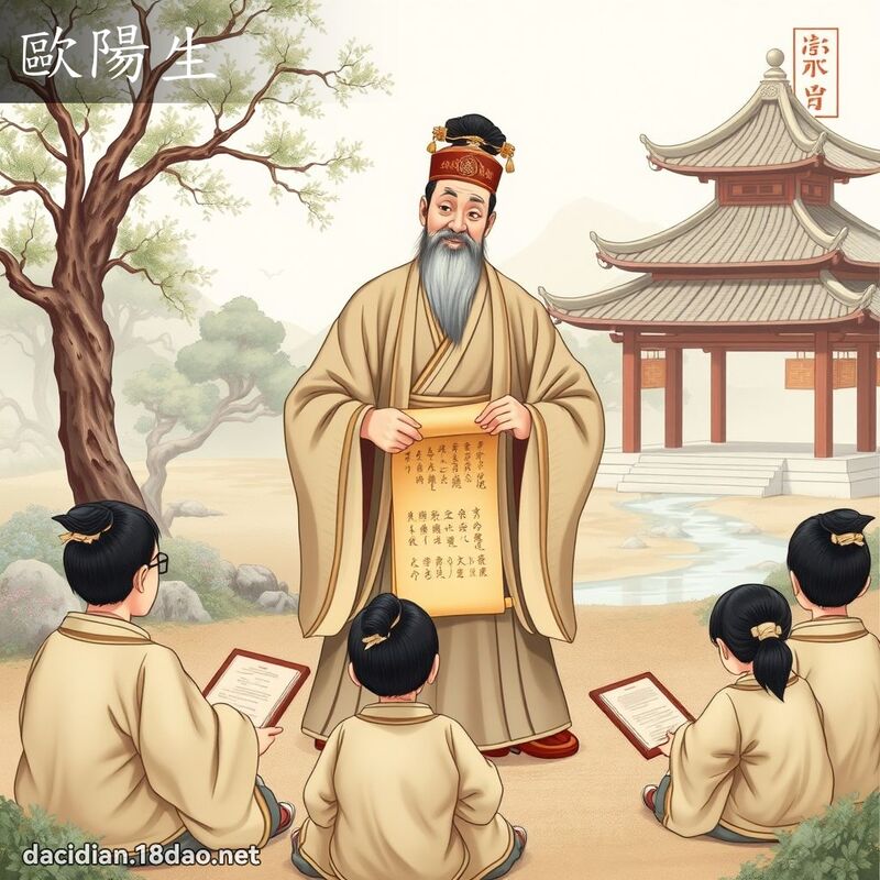 歐陽生 - 國語大辭典配圖
