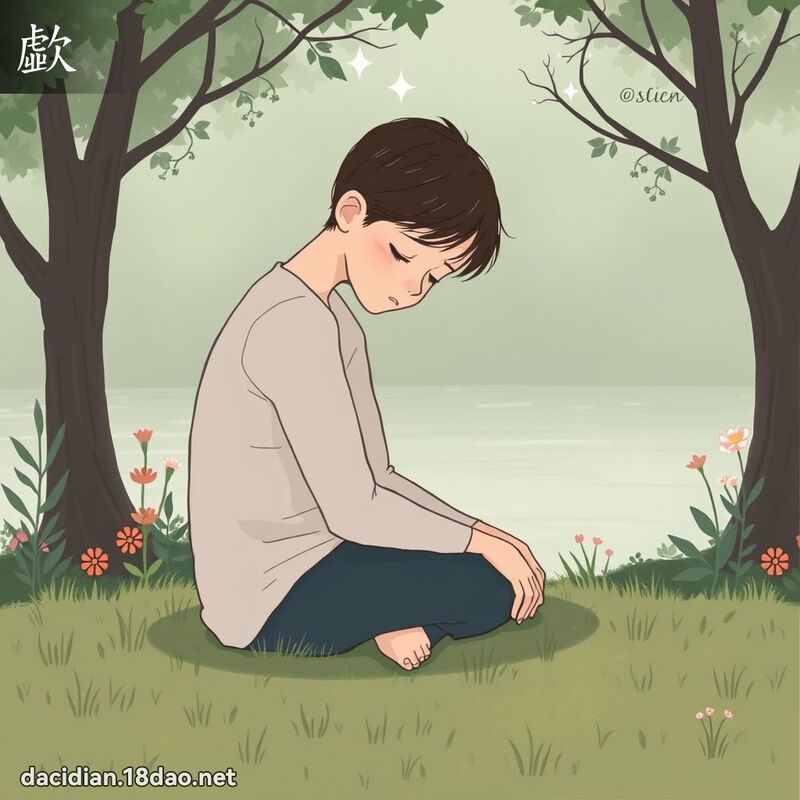歔 - 国语大辞典配图