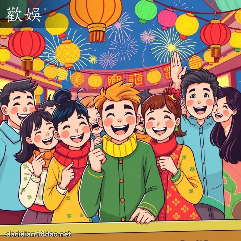 歡娛 - 國語大辭典配圖