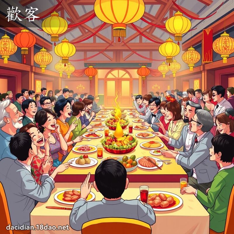 歡客 - 國語大辭典配圖
