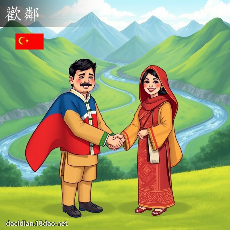 歡鄰 - 國語大辭典配圖
