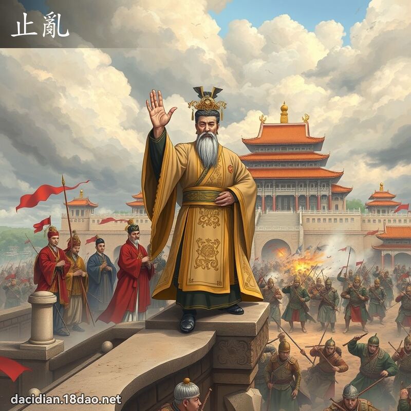 止亂 - 國語大辭典配圖