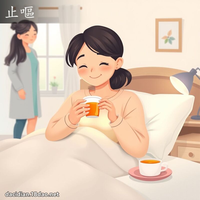 止嘔 - 國語大辭典配圖