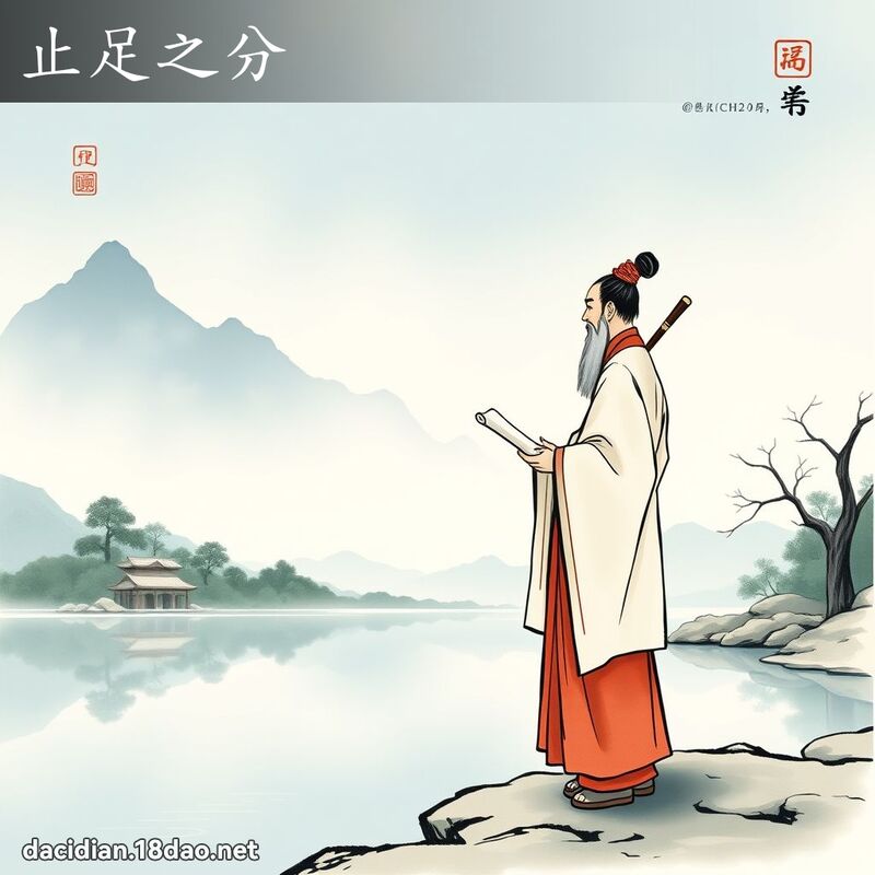 止足之分 - 國語大辭典配圖