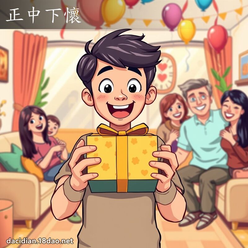 正中下懷 - 國語大辭典配圖