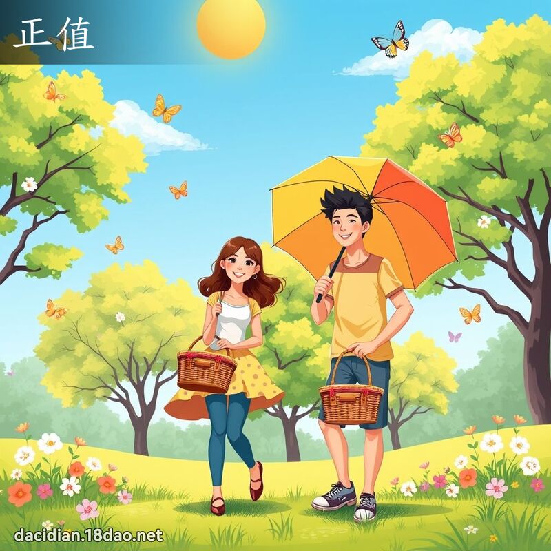 正值 - 国语大辞典配图