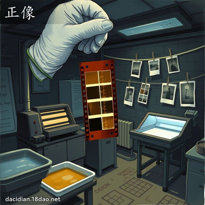 正像 - 國語大辭典配圖