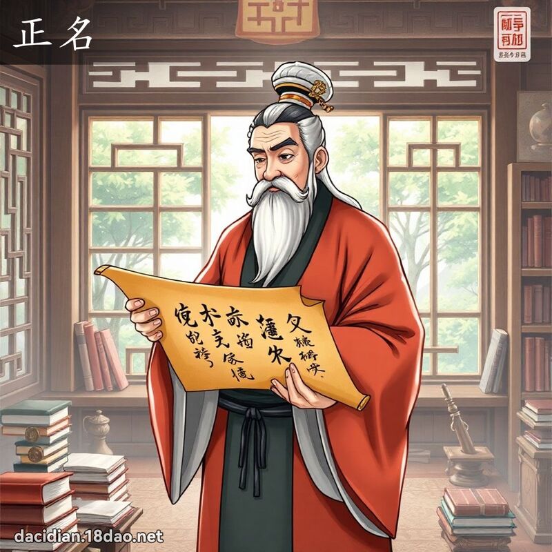 正名 - 國語大辭典配圖