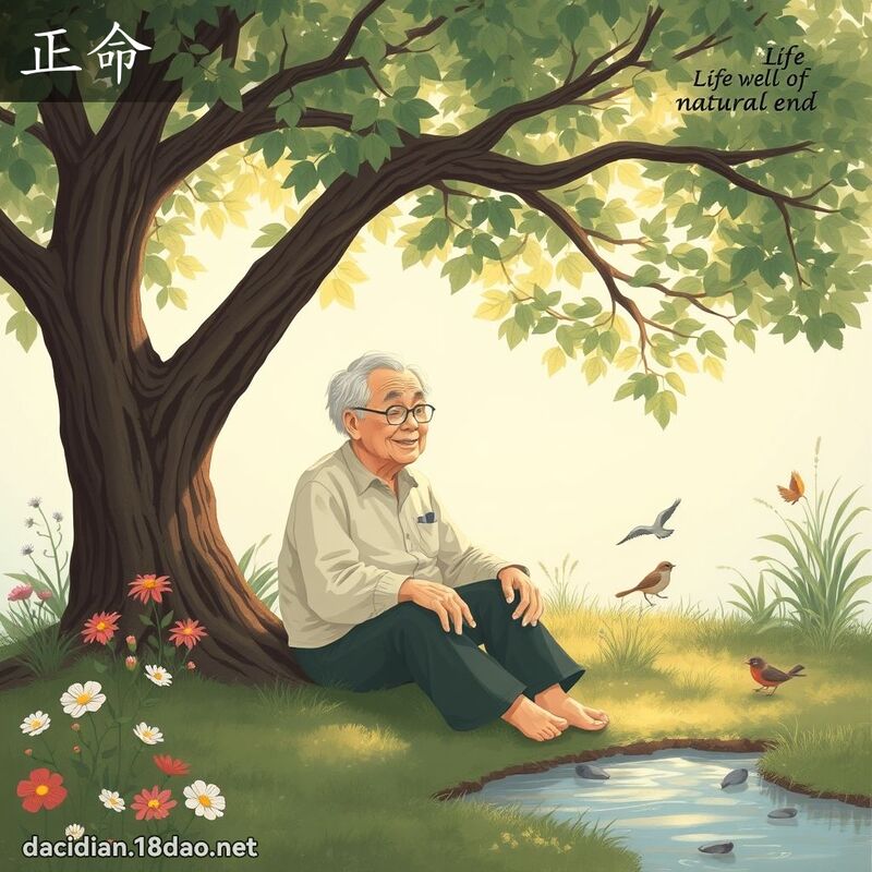 正命 - 國語大辭典配圖