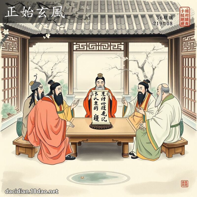正始玄风 - 国语大辞典配图
