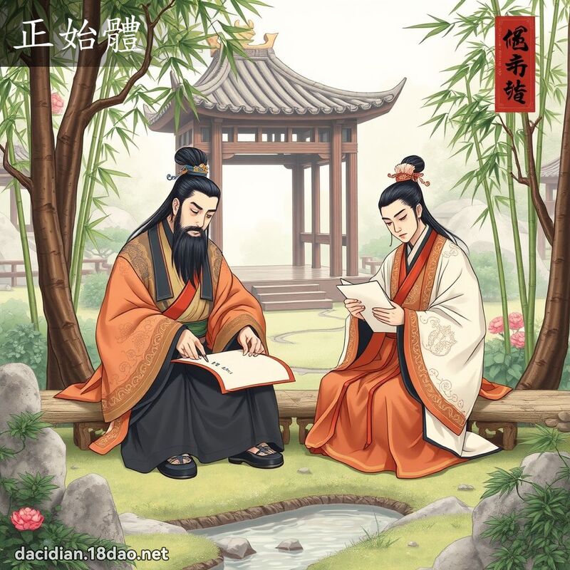 正始體 - 國語大辭典配圖