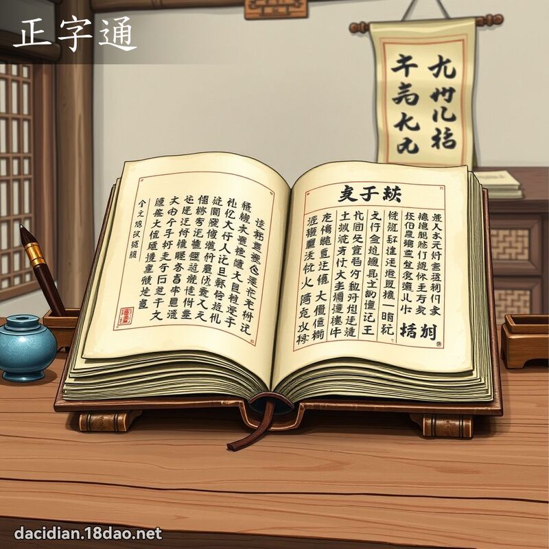 正字通 - 国语大辞典配图