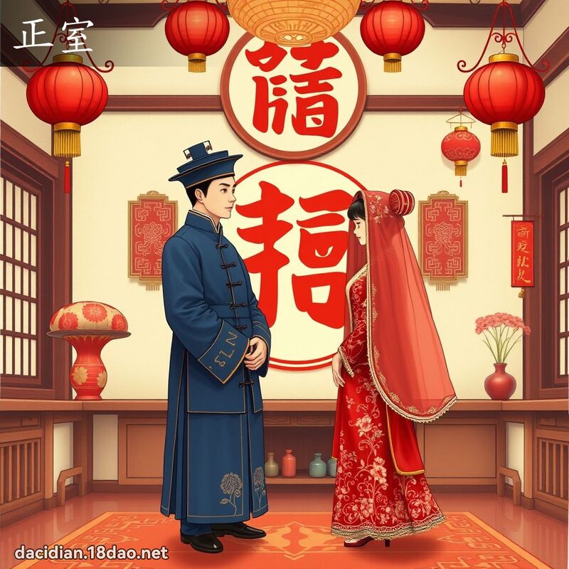 正室 - 國語大辭典配圖