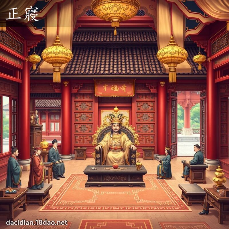 正寢 - 国语大辞典配图