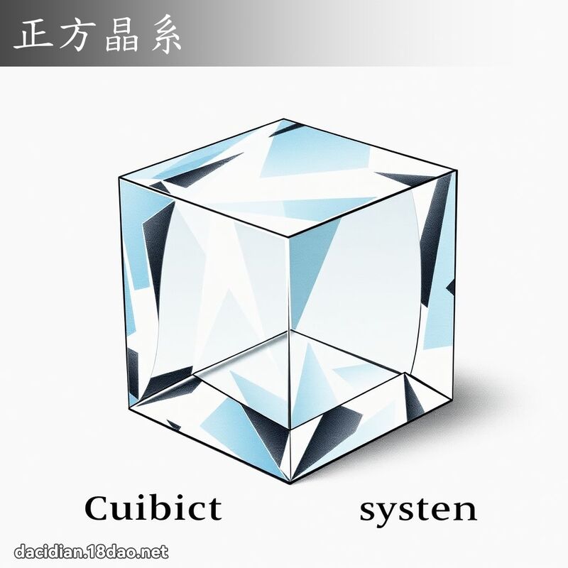 正方晶系 - 國語大辭典配圖