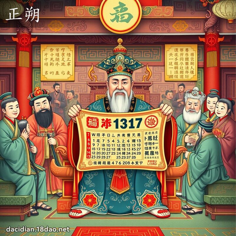 正朔 - 国语大辞典配图