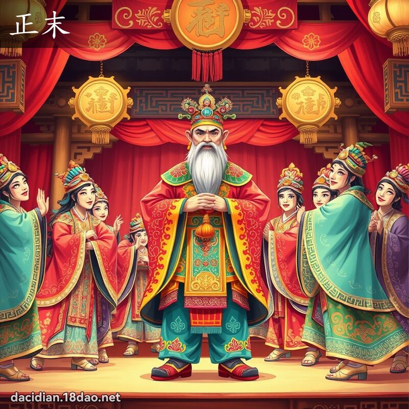 正末 - 國語大辭典配圖